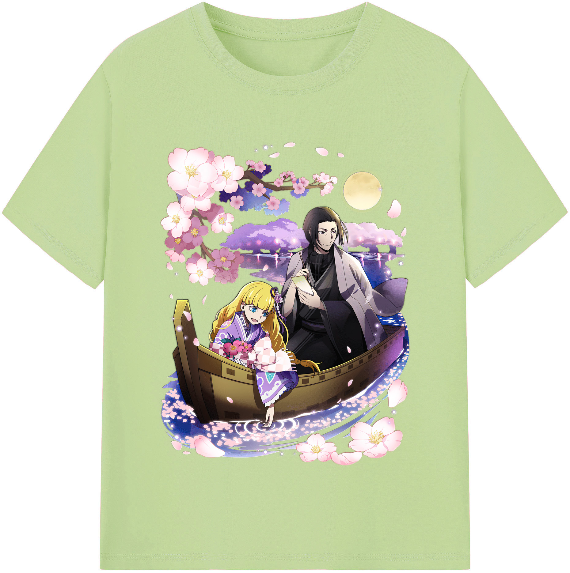 （画像用） 文豪ストレイドッグス Bungo Stray Dogs 綿100％半袖Tシャツ（フロントプリント）